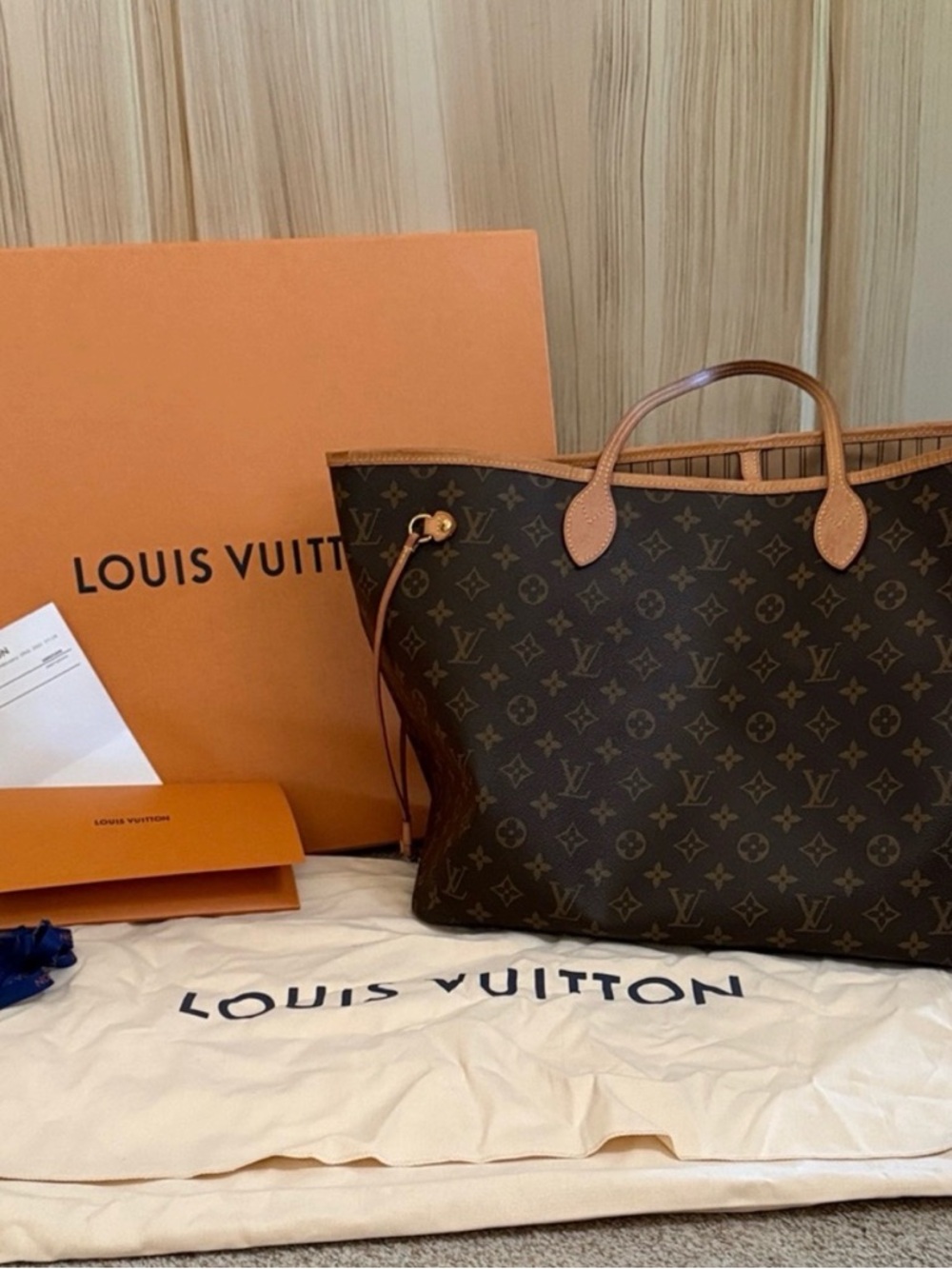 Louis Vuitton Monogram Neverfull GM size